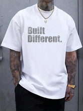 100% Cotton Built Different - Funny - Vintage T-Shirt Women's Men's Graphic Tee