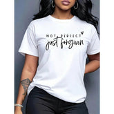 Knitted Round Neck Short-Sleeve Sports T-Shirt