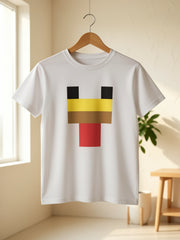 Pixel Chicken T-Shirt Block Game Inspired Gamer Tee