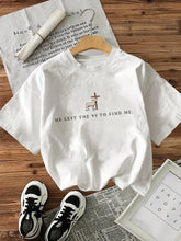 He Left The 99 To Find Me T-Shirt Women Men Christian Faith Lamb Cross Tee