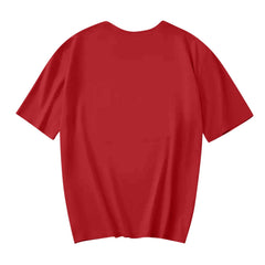 BiZtdJrK T Shirts for Women Love Heart Graphic Short Sleeve Tee Tops Summer Fashion T Shirt Valentine Day Holiday Tees Red S