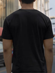 Men's T-Shirt Bla Bla Bla Stick Figure Summer Round-Neck T-Shirt, Machine Washable, Suitable for Daily And Outdoor Activities, Casual And Loose, Breathable Fabric, Trendy, Young, Fashionable