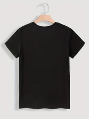 Halloween Teacher Print Spring Summer Casual T-Shirt