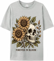 Halloween Shirts Halloween t Shirts for Women Skeleton Cotton tee