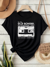 It's An Old School Thing T-Shirt, Retro Cassette Tape Graphic Tee