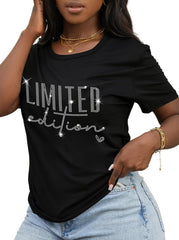 Hilinker Women's Funny Graphic Tees Summer Cute Tops Casual Loose Short Sleeve T Shirts