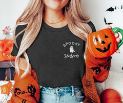 Halloween T Shirt Women Spooky Season Ghost Tshirts Fall Sanderson Shirt