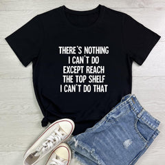 BLACKOO Women There's Nothing Funny Tshirts Graphic Cute Tees