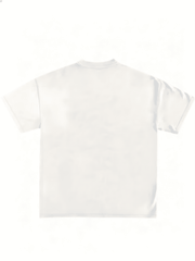 Men's White Bob Marley Reggae Icon Abstract Art Graphic T-Shirt, Crew Neck Casual Top