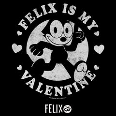 Women's Felix the Cat My Valentine Graphic T-Shirt