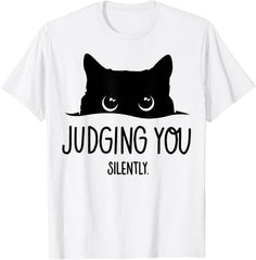 Cat Judging You Silently T-Shirt