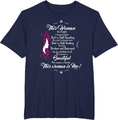 This Woman Has Fought A Thousand Battles- T-Shirt
