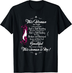 This Woman Has Fought A Thousand Battles- T-Shirt