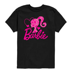 Barbie - Logo Hearts Toddler Short Sleeve Graphic T-Shirt