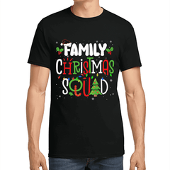 Christmas Men's & Big Men's Graphic Tee 100% Cotton T-Shirt, Sizes S-3XL