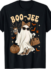 Halloween Boo JEE Leopard Boo JEE Halloween T-Shirt
