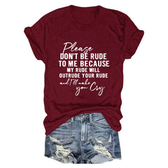 Uooqdmx Plus Size Tops for Women Short Sleeve Shirts for Women Funny Saying T Shirt Short Sleeve Crewneck Sarcastic Tee Casual Tops Casual Tops for Women Wine L