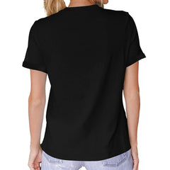 Cancer Survivor Women Gift Pink Ribbon Breast Cancer T Shirt Black