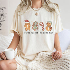 Comfort Colors® It's the Sweetest Time of the Year Shirt, Christmas Baker Shirt, Cookie Lover Shirt, Funny Christmas Shirt, Christmas Shirt