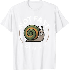 Grumpy Snail Not Fast Just Furious Funny Humor T-Shirt