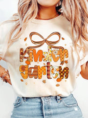 Fall Kindergarten Teacher Shirt: Thanksgiving Gift