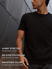 Mens Clothes Streetwear, Christian Faith Cross Crown Of Thorns Graphic Tee, Casual Daily Wear Summer Spring, Gift For Religious Men Boyfriend Husband