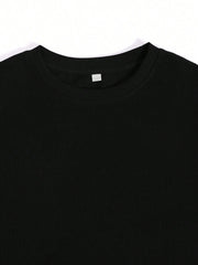 "This Is What It Looks Like" Casual Round-Neck Short-Sleeve T-Shirt, Perfect For Daily Commutes And Lounging At Home