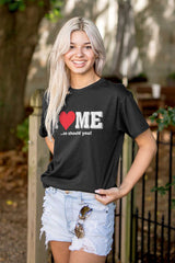 I Love Me Funny Flirty Valentines Day Women's Graphic T Shirt Tees Brisco Brands L