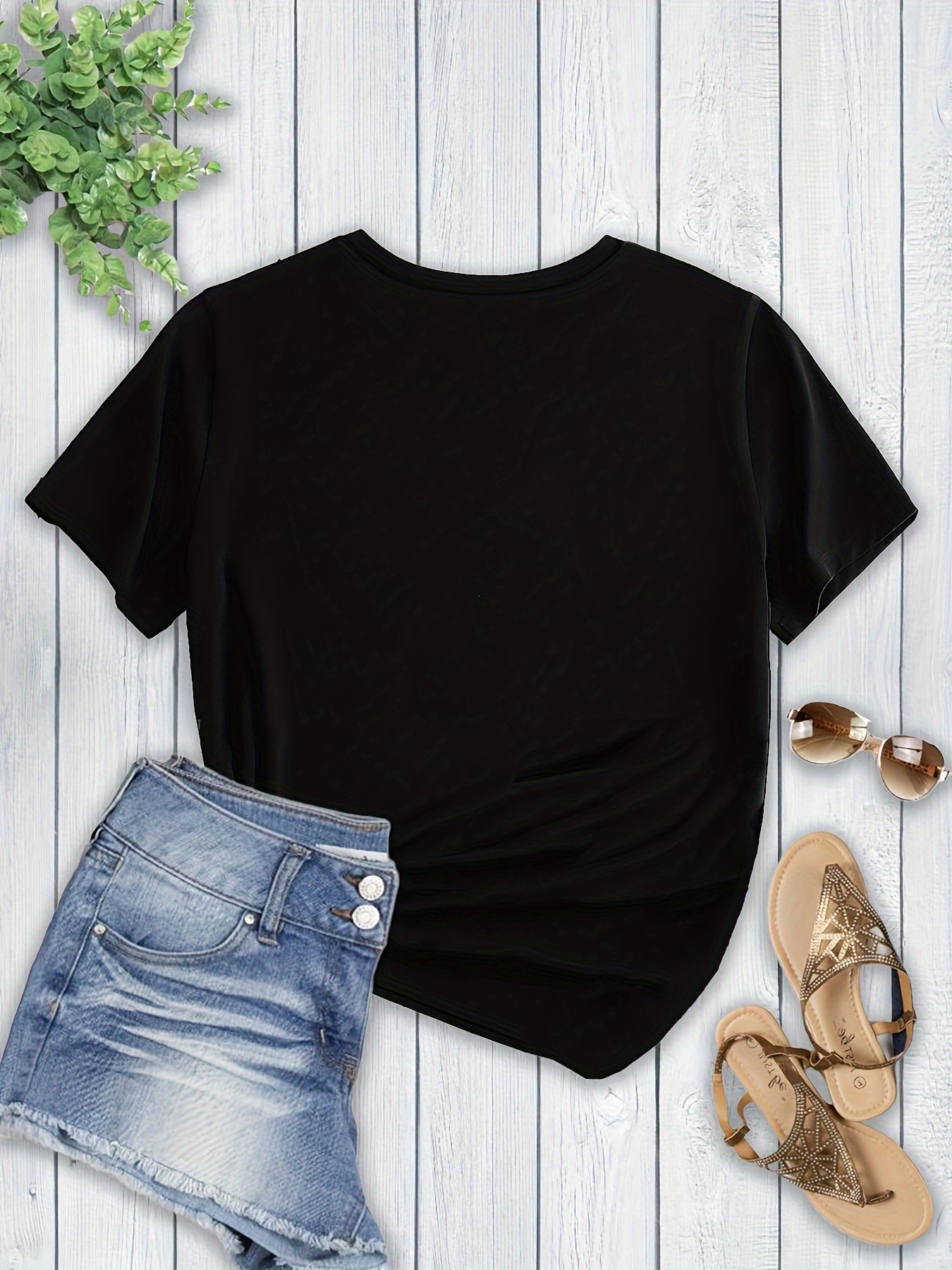 Women's Casual Crew-Neck T-Shirt