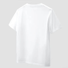 Men's Soft Cotton Casual T-Shirt Everyday Wear Suitable For All Seasons Simple Fishhook Art