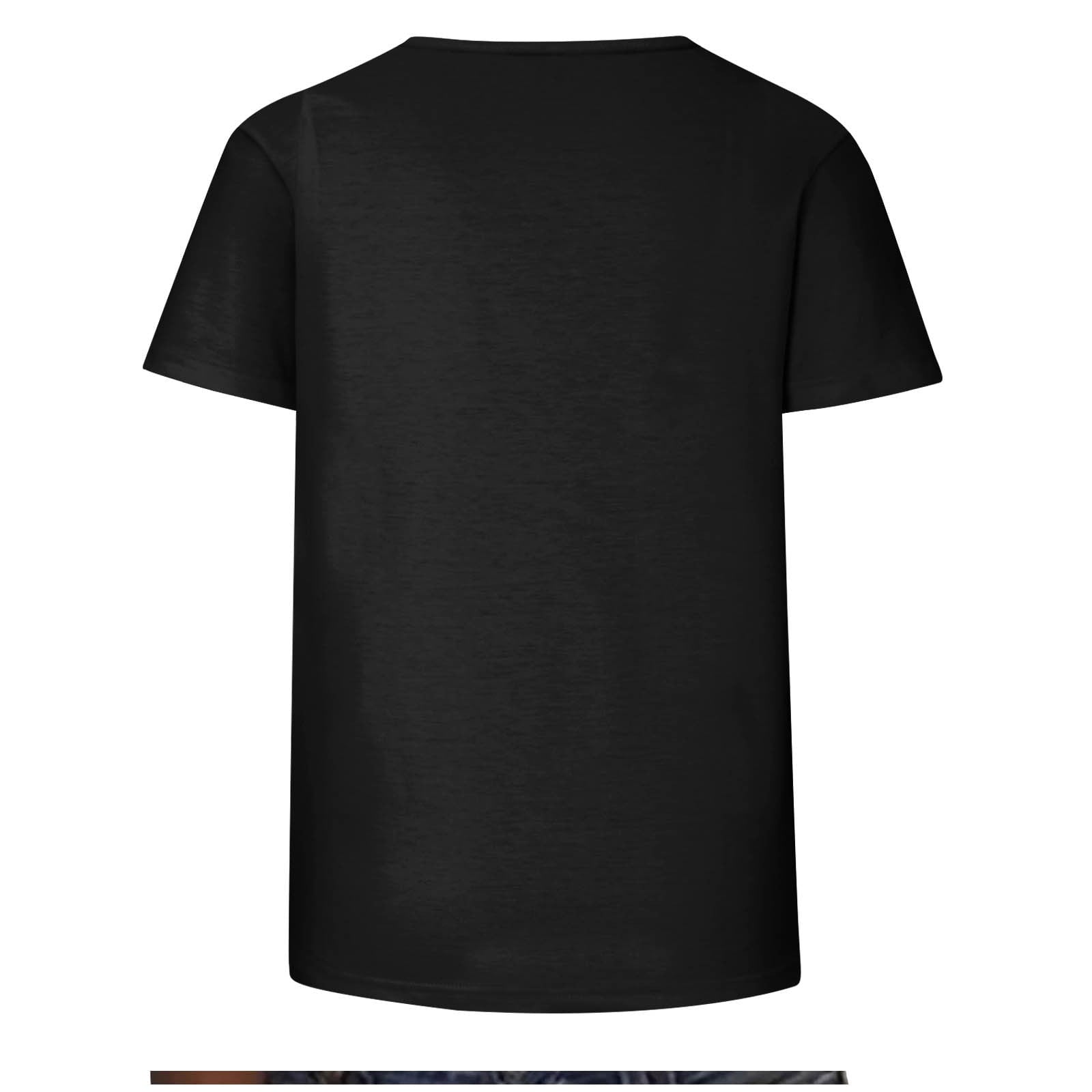EchfiProm Womens Valentine Shirts Love Heart Graphic Tee Summer Valentine Day Tops for Lover Short Sleeve
