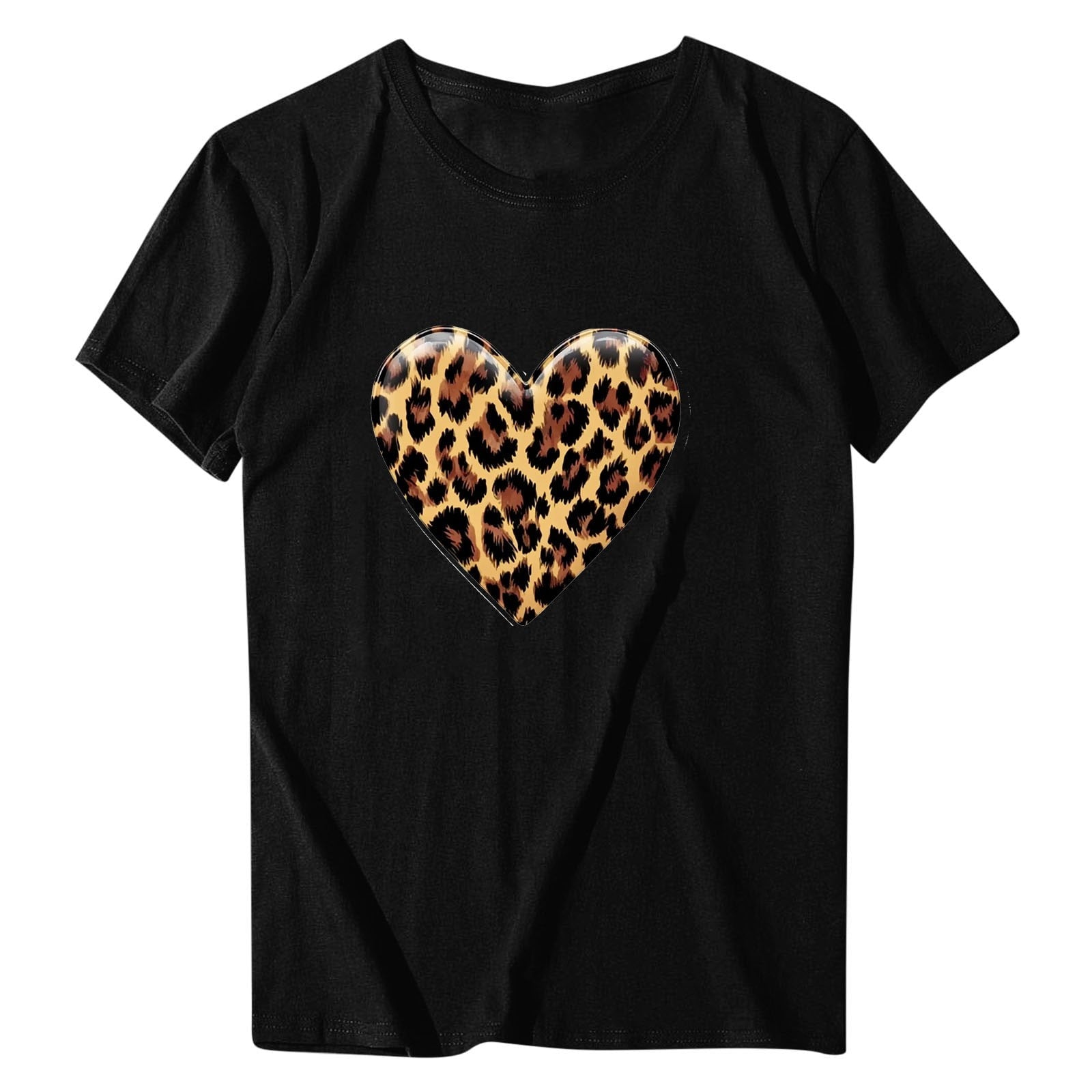 Inverlee Women's Valentines Day Shirts Cute Love Heart Graphic Tees Soft Short Sleeve Blouse Crewneck Dressy Casual T-shirt Tops Womens Spring Fashion 2025