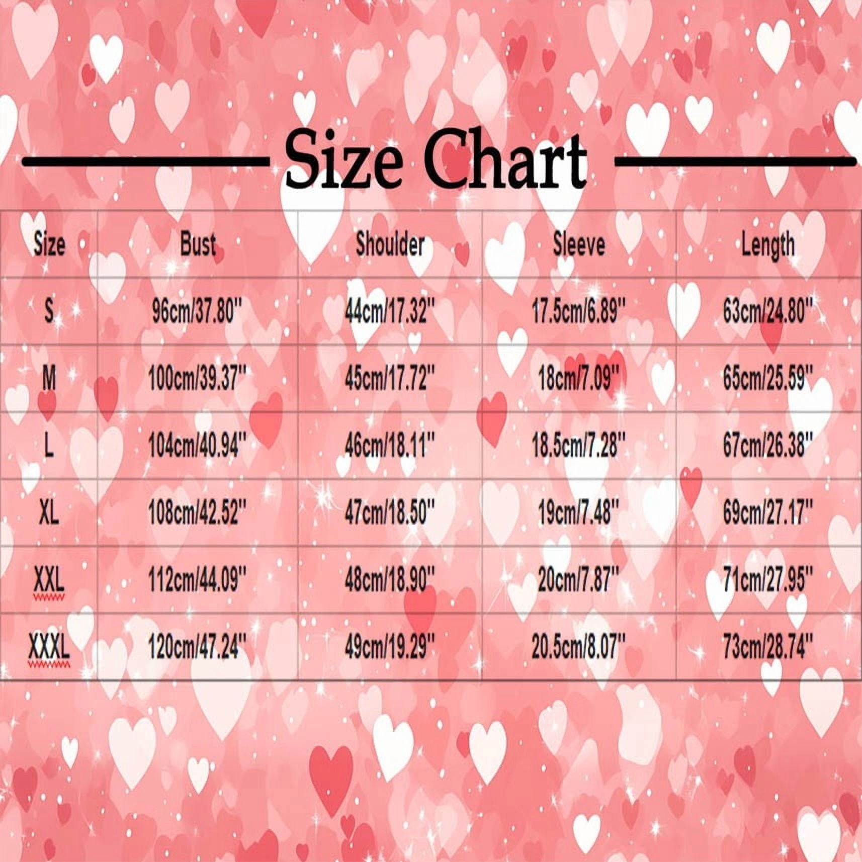 Nmnitkp Womens Tops Valentines Day Graphic Tee - Crewneck Short Sleeve Print Top Black,2XL