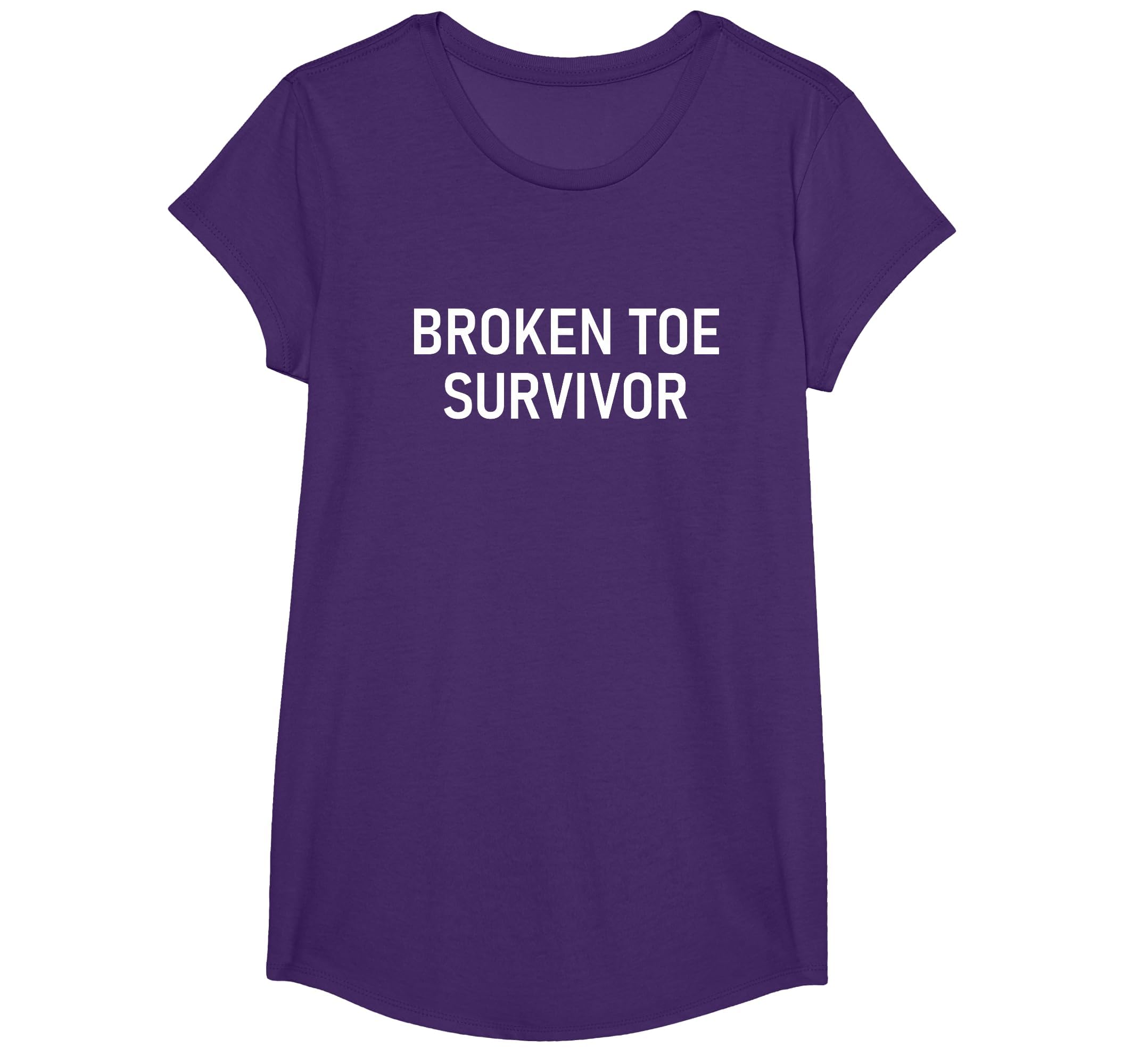 Broken Toe Survivor, Funny, Jokes, Sarcastic T-Shirt