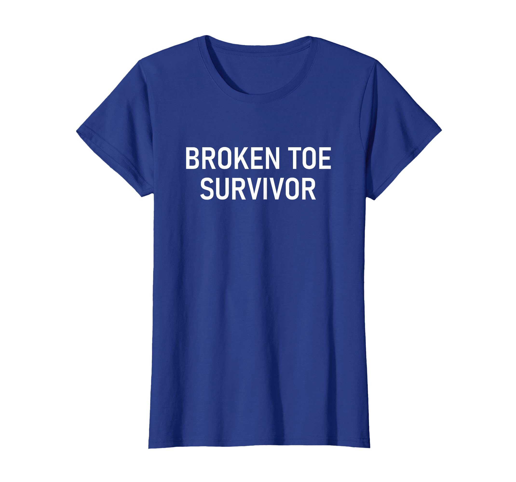 Broken Toe Survivor, Funny, Jokes, Sarcastic T-Shirt