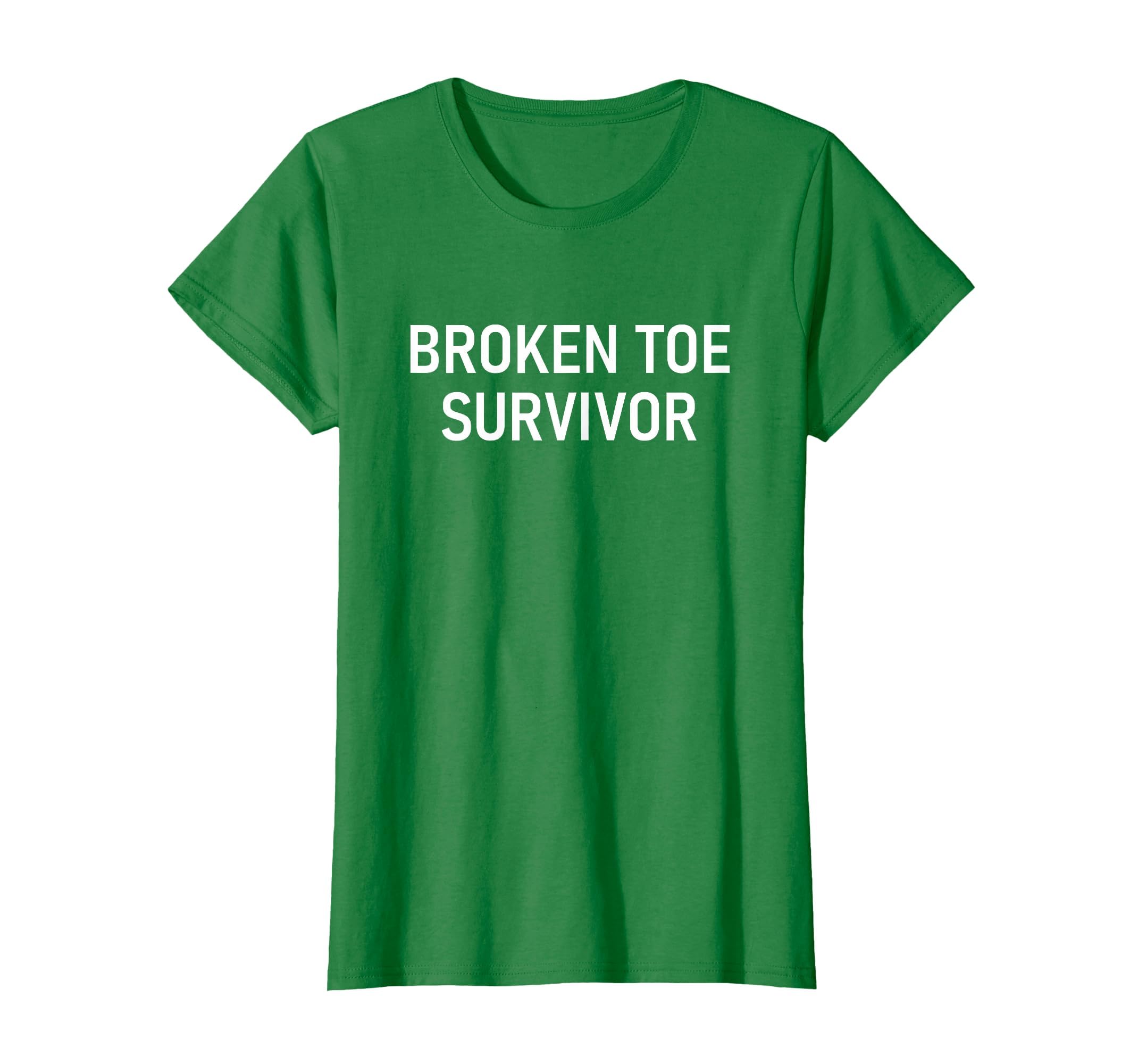 Broken Toe Survivor, Funny, Jokes, Sarcastic T-Shirt
