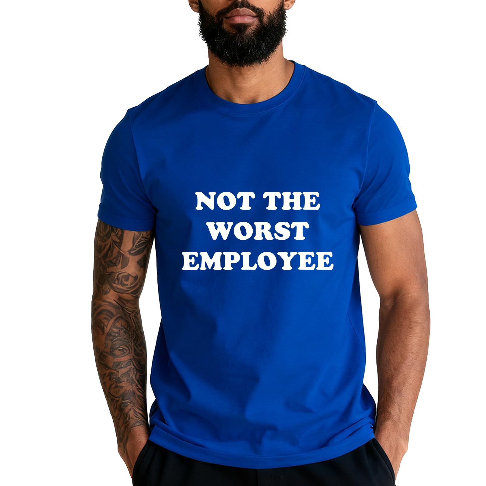 Not The Worst Employee Shirt Not The Worst Employee T-Shirt Funny Tee