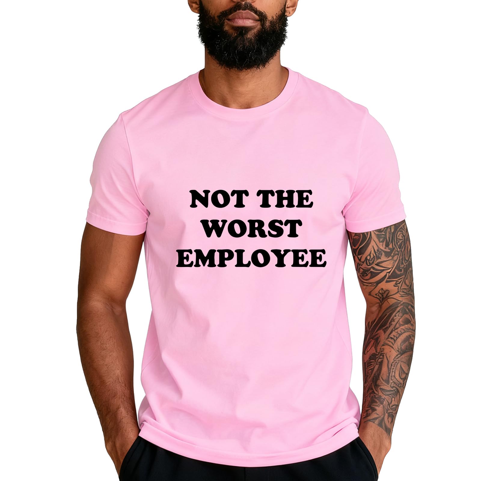 Not The Worst Employee Shirt Not The Worst Employee T-Shirt Funny Tee
