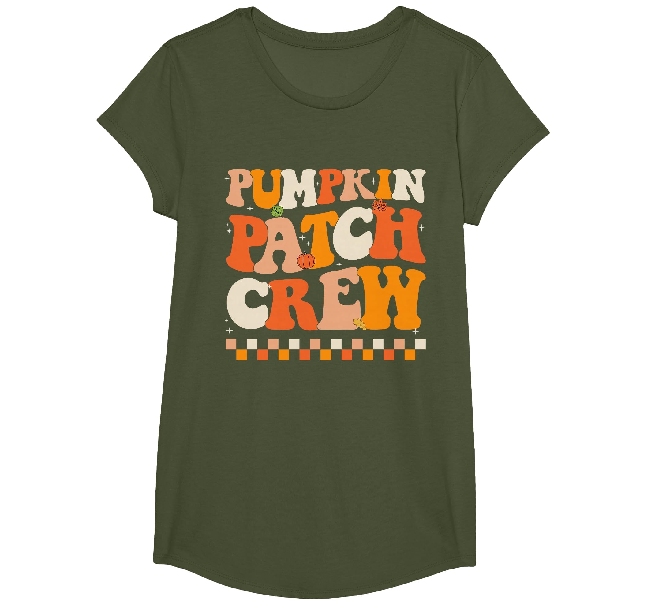 Groovy Pumpkin Patch Crew Pumpkin Patch Crew Fall Halloween T-Shirt