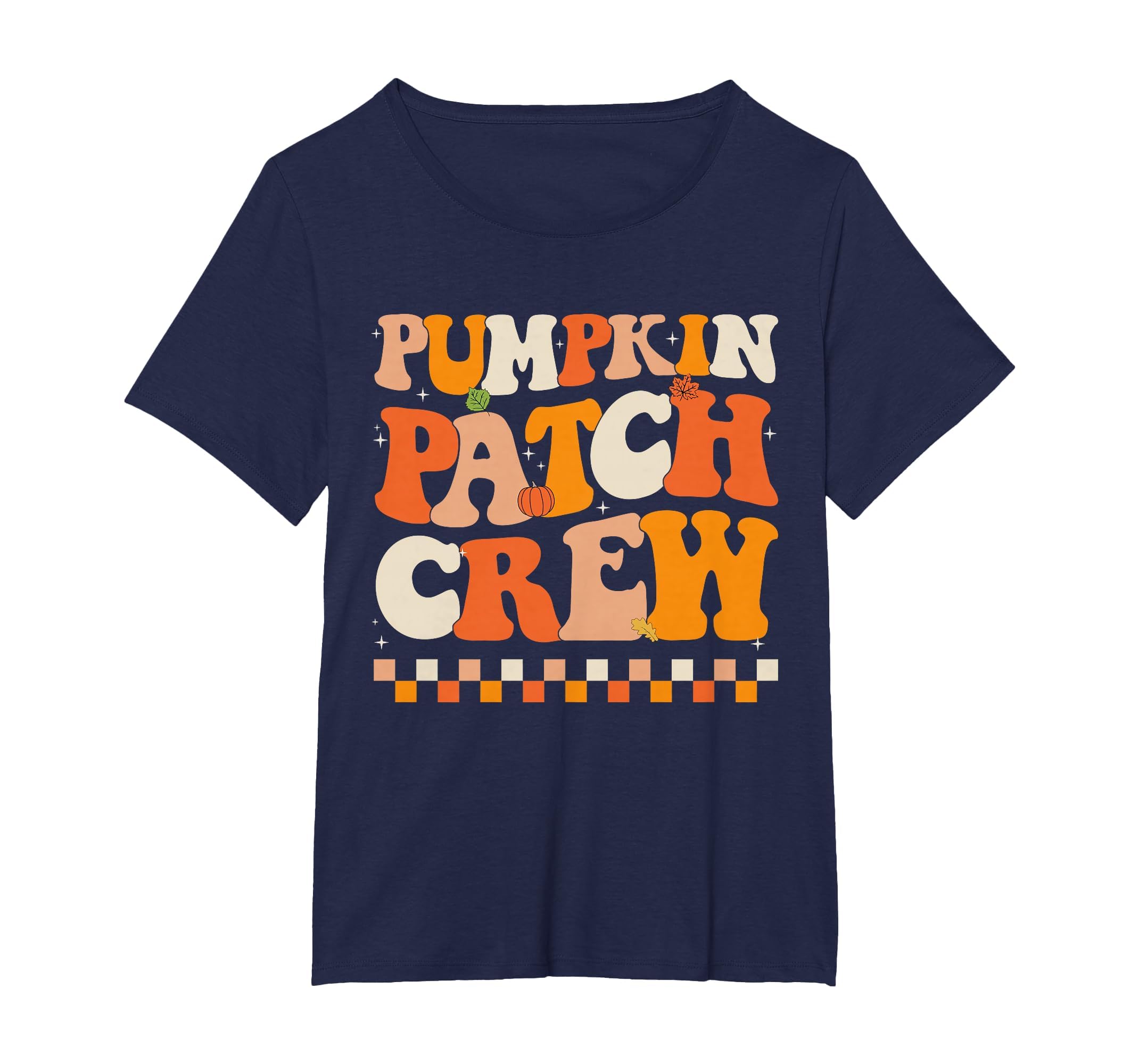 Groovy Pumpkin Patch Crew Pumpkin Patch Crew Fall Halloween T-Shirt