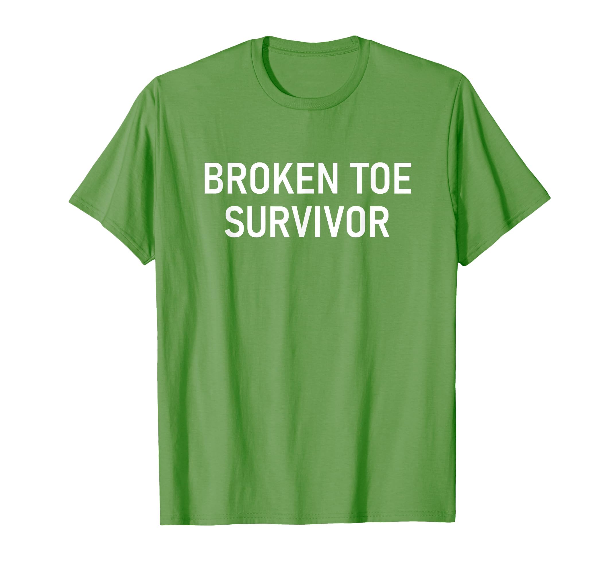 Broken Toe Survivor, Funny, Jokes, Sarcastic T-Shirt