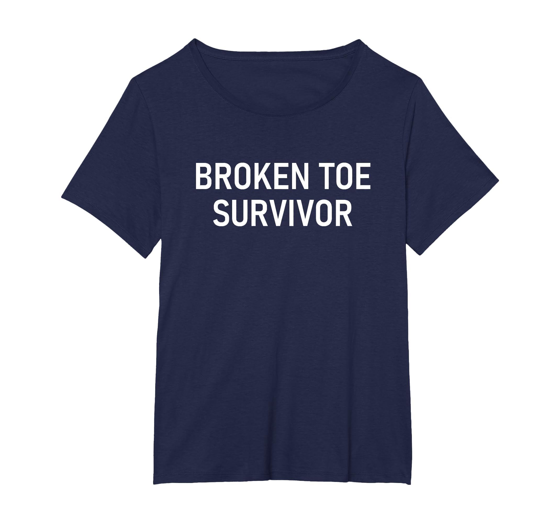 Broken Toe Survivor, Funny, Jokes, Sarcastic T-Shirt