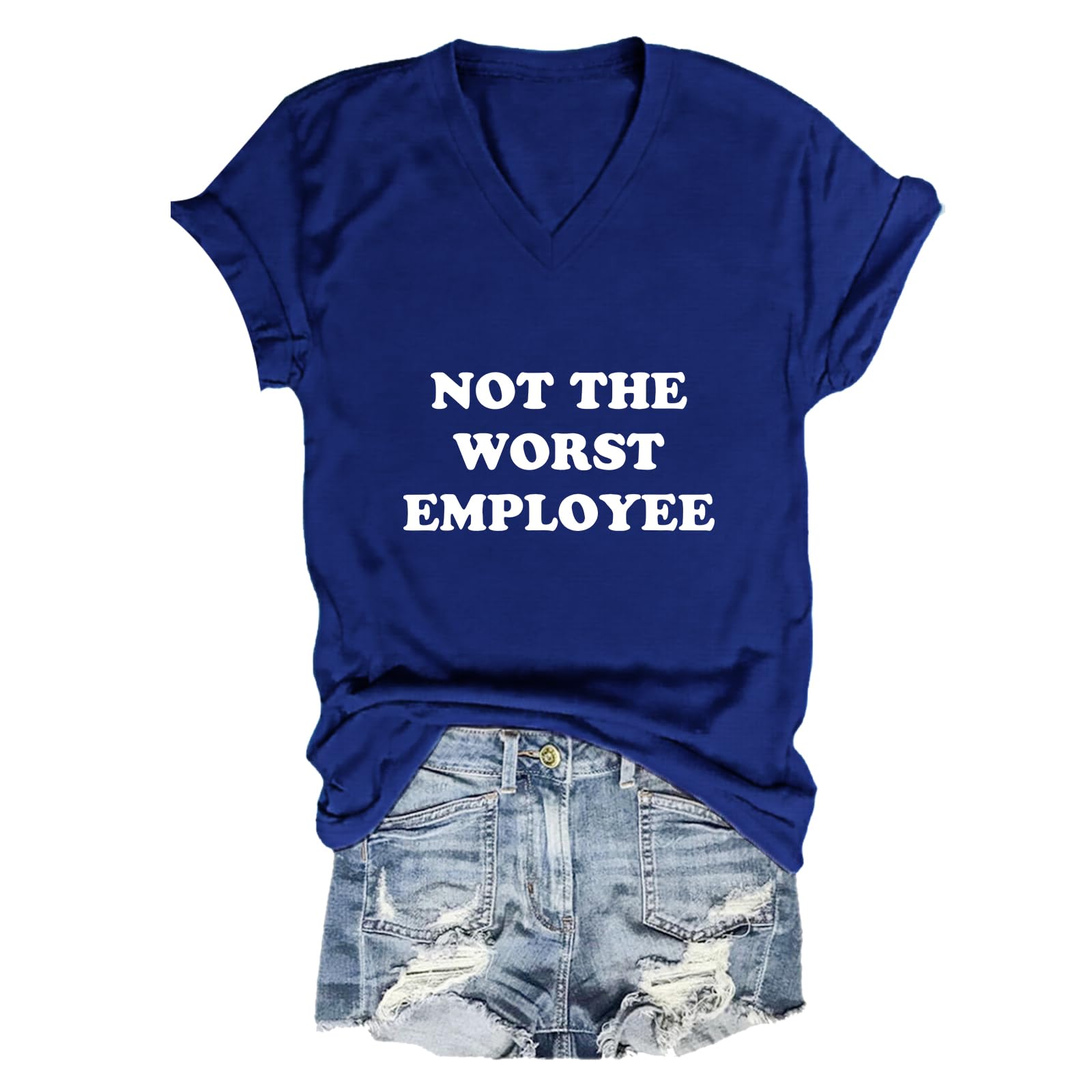 Not The Worst Employee Shirt Not The Worst Employee T-Shirt Funny Tee