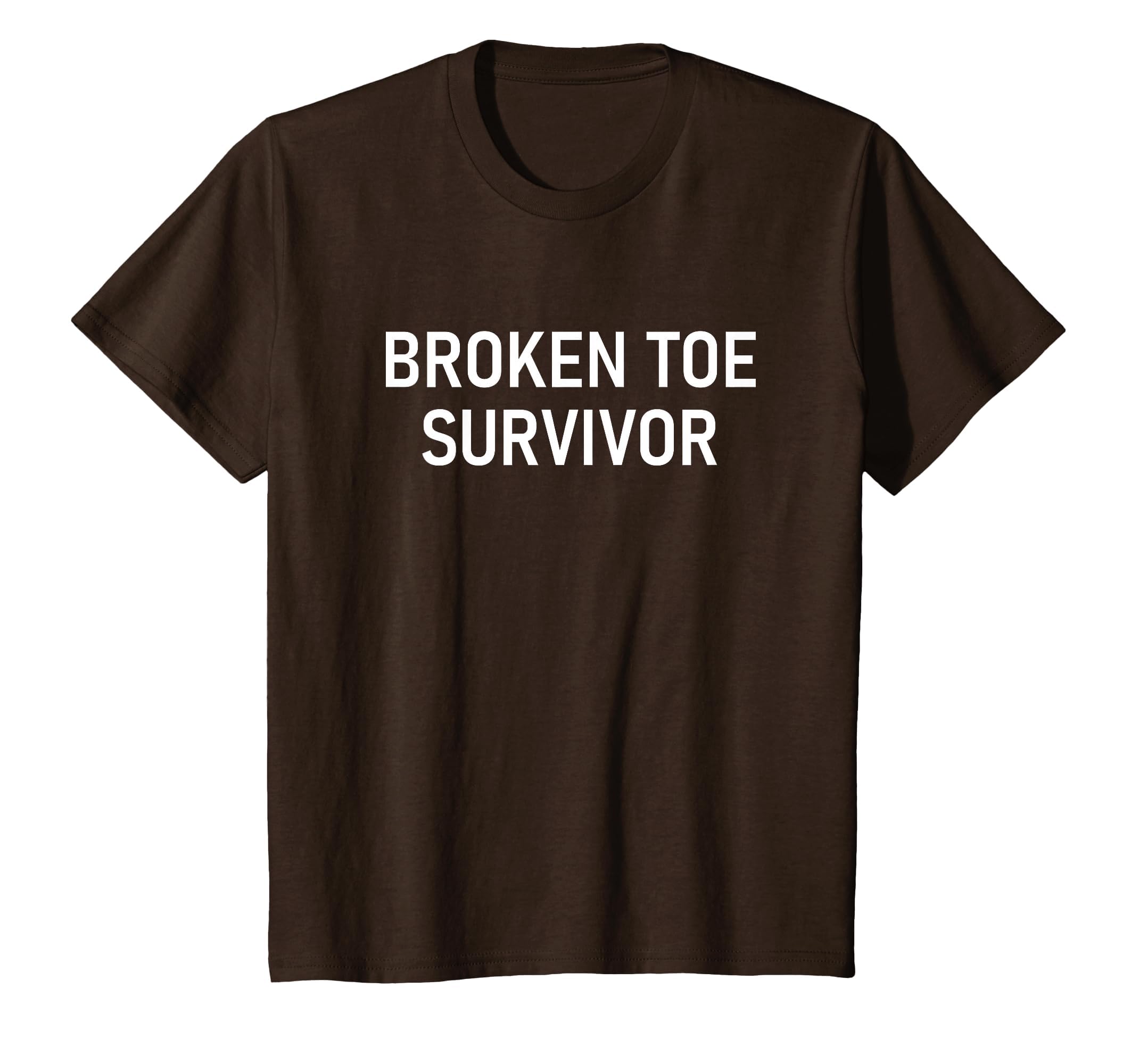 Broken Toe Survivor, Funny, Jokes, Sarcastic T-Shirt