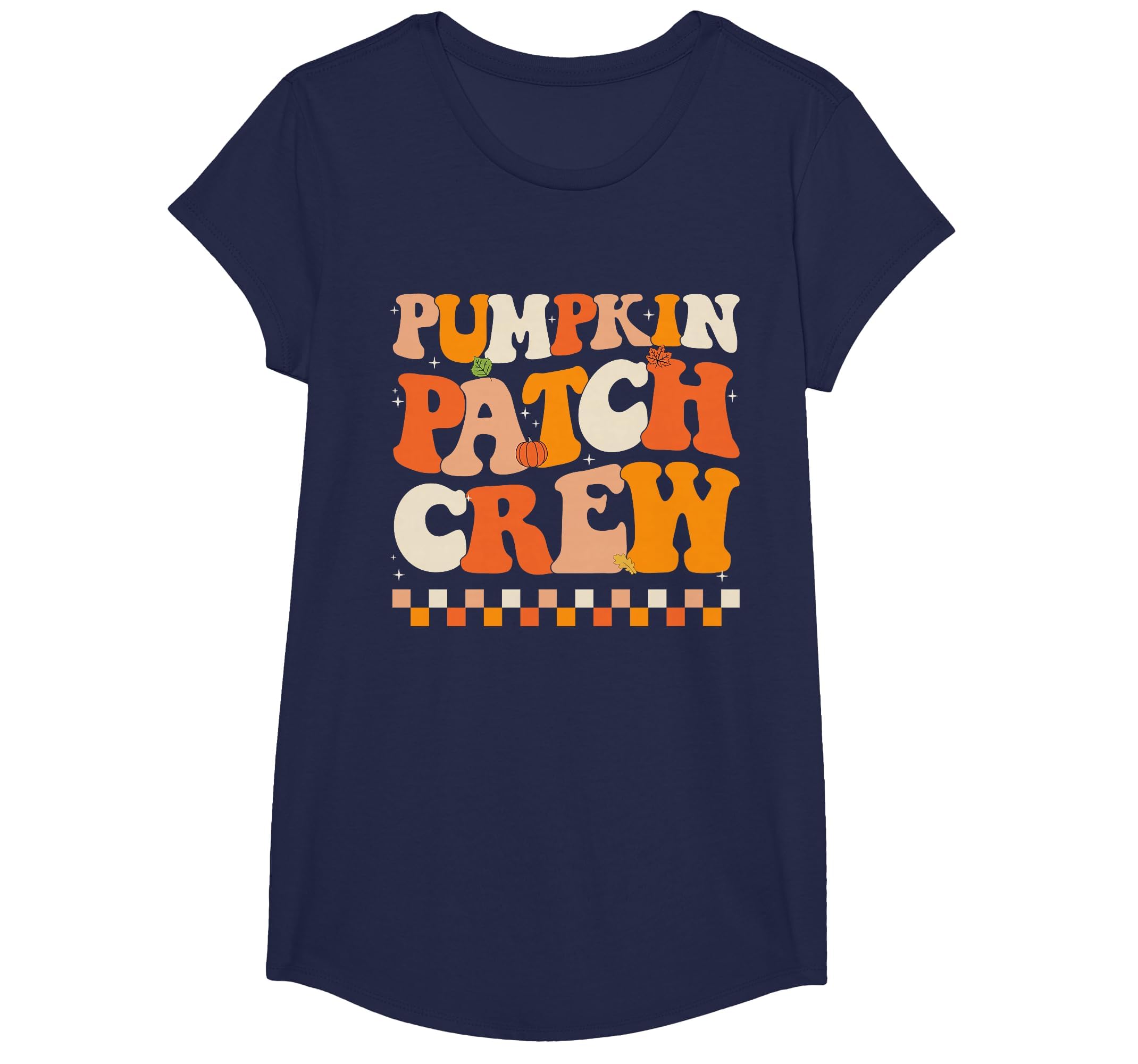 Groovy Pumpkin Patch Crew Pumpkin Patch Crew Fall Halloween T-Shirt