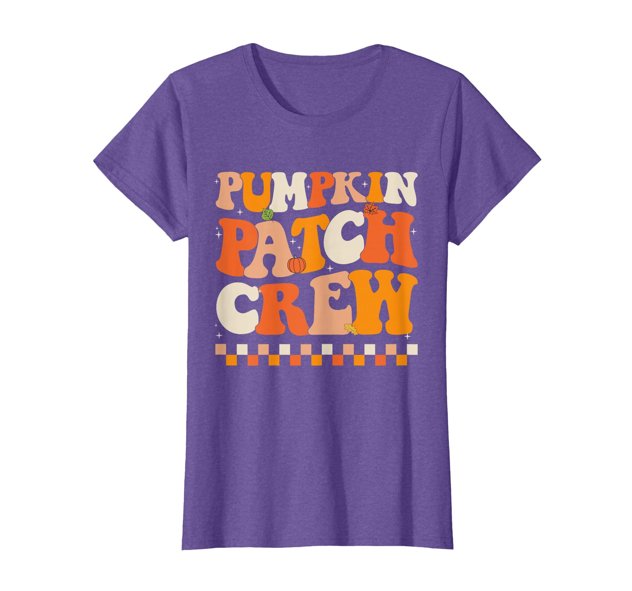 Groovy Pumpkin Patch Crew Pumpkin Patch Crew Fall Halloween T-Shirt