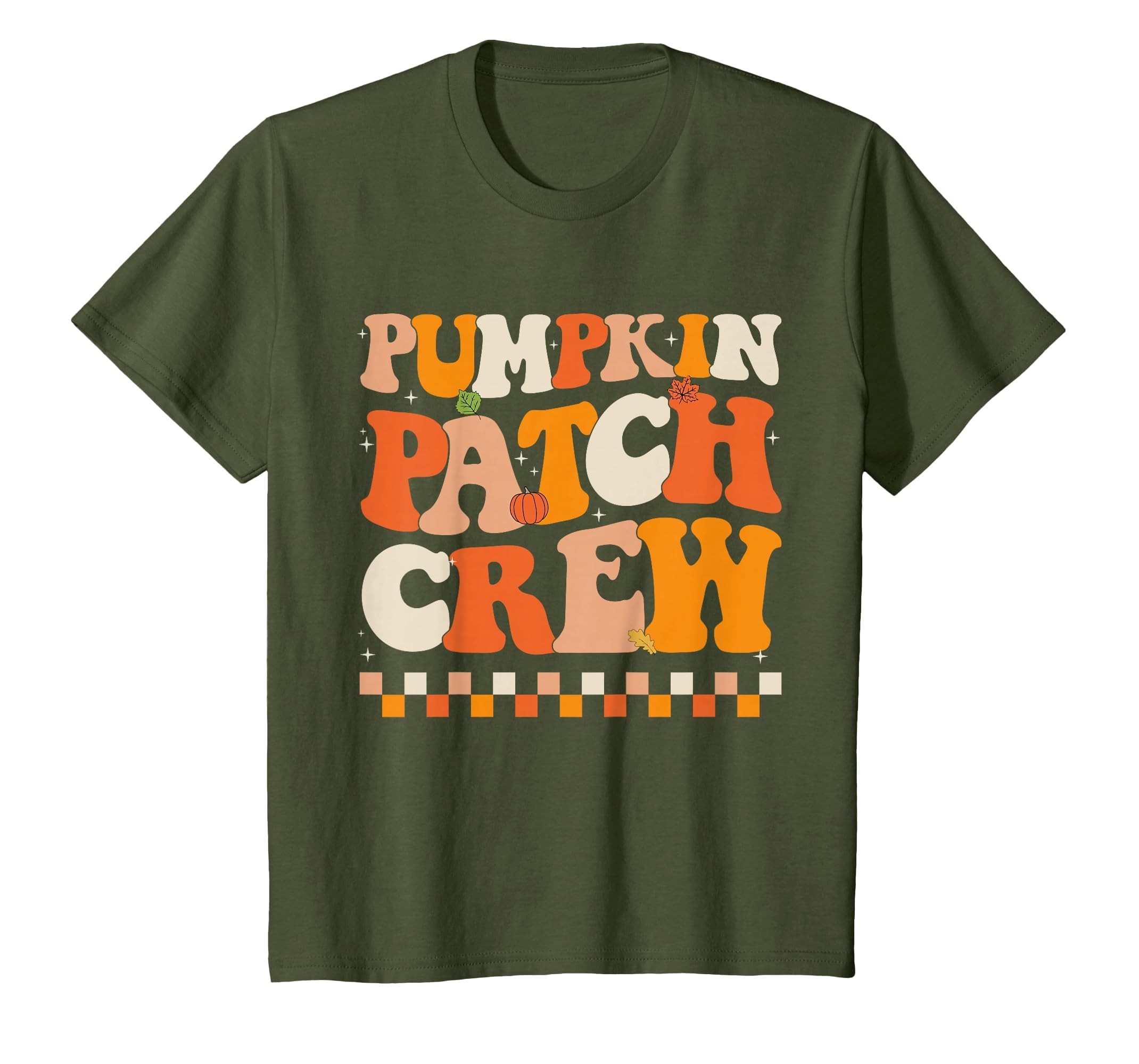 Groovy Pumpkin Patch Crew Pumpkin Patch Crew Fall Halloween T-Shirt