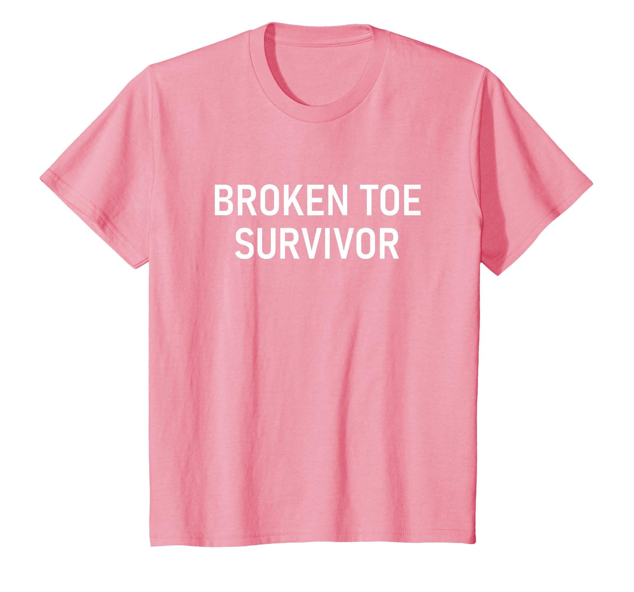Broken Toe Survivor, Funny, Jokes, Sarcastic T-Shirt