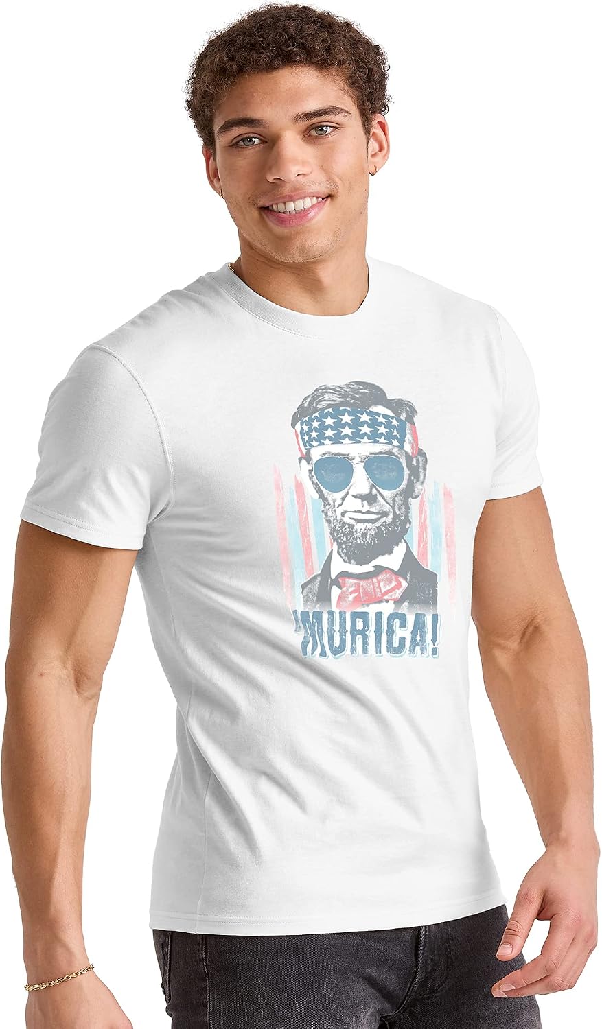 Hanes Men's Essentials Short Sleeve Graphic Tee