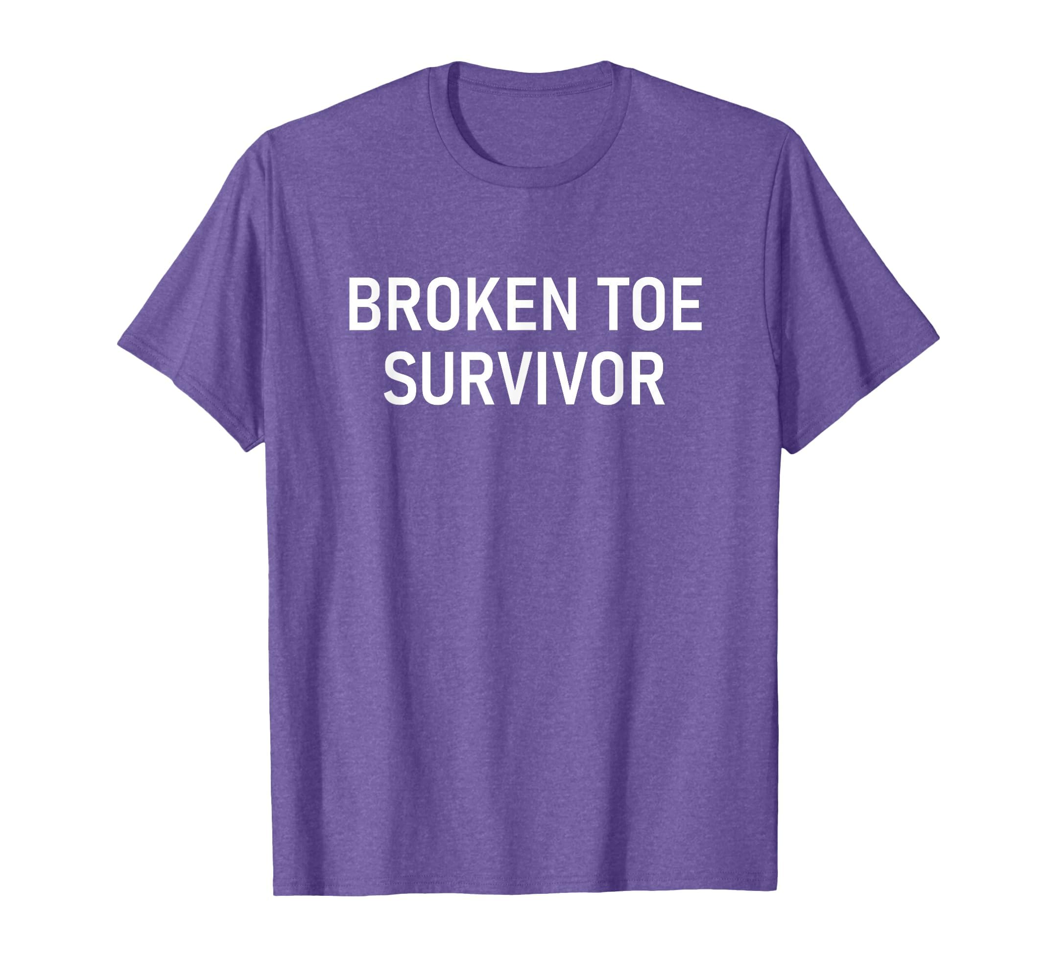 Broken Toe Survivor, Funny, Jokes, Sarcastic T-Shirt